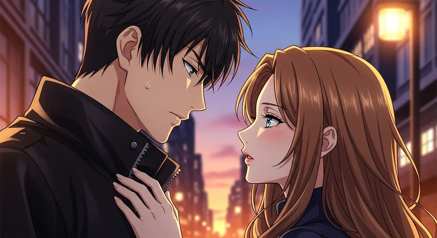 女性の他の男性の話に嫉妬する男性。