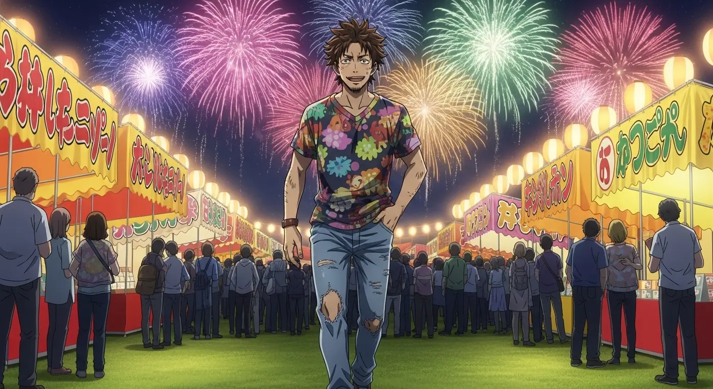 花火大会デートで避けるべき私服(男性)