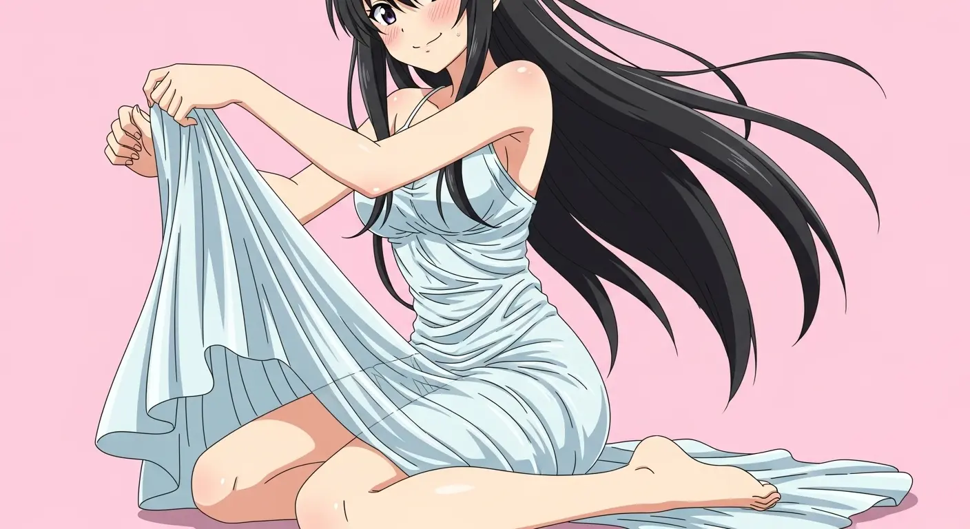 私服のシワに困る女性