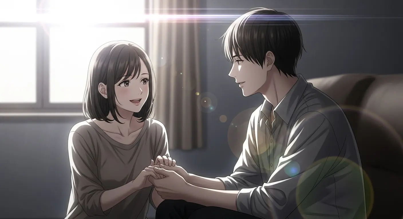 自分から愛情を言葉で伝える女性