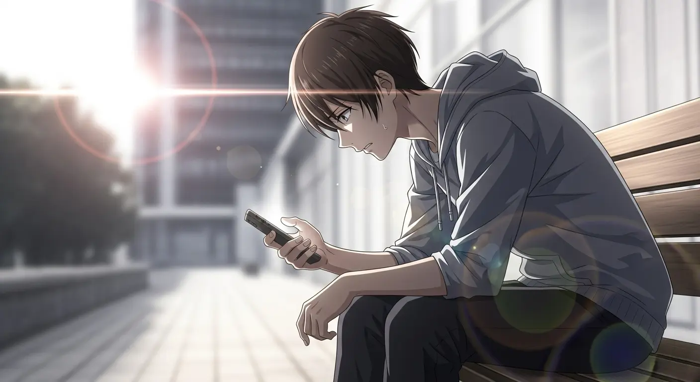 プレッシャーを感じる男性