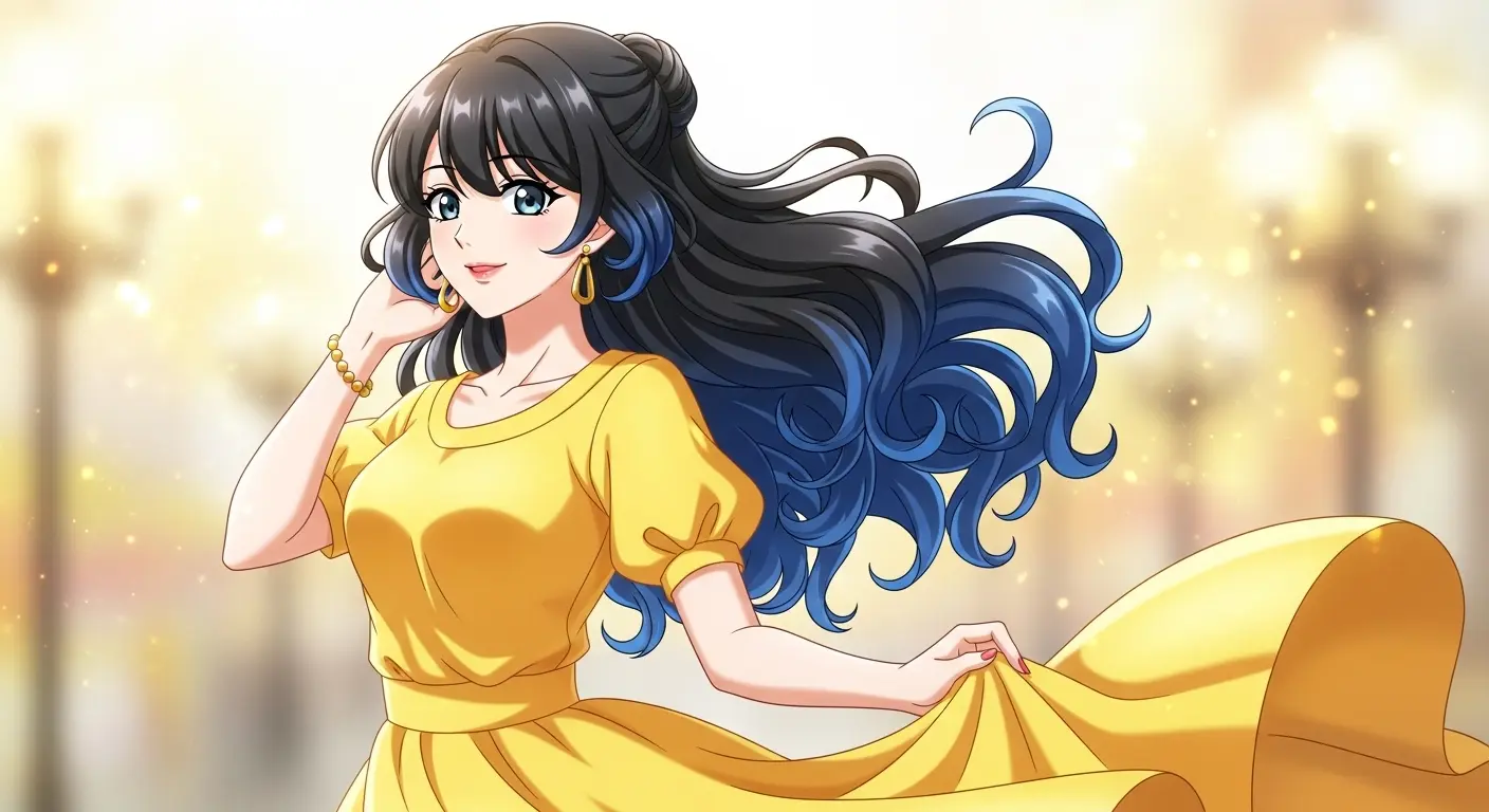 自分の人生を謳歌する女性