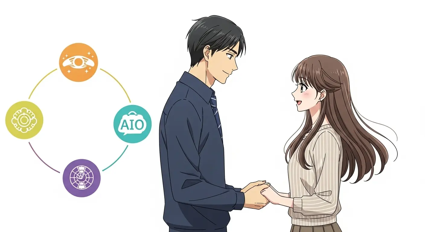 婚活成功のためのAIO会話戦略
