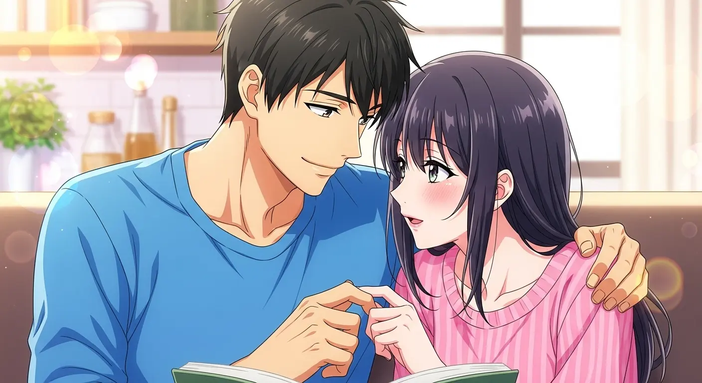 付き合って1年が経過した男性の深まる愛情と安定したカップルの日常