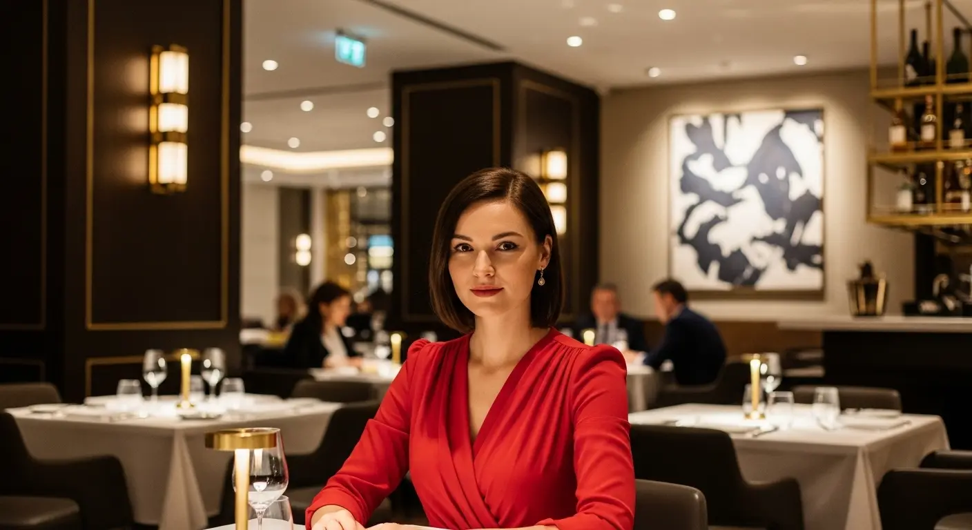 30代女性のホテル忘年会コーデ