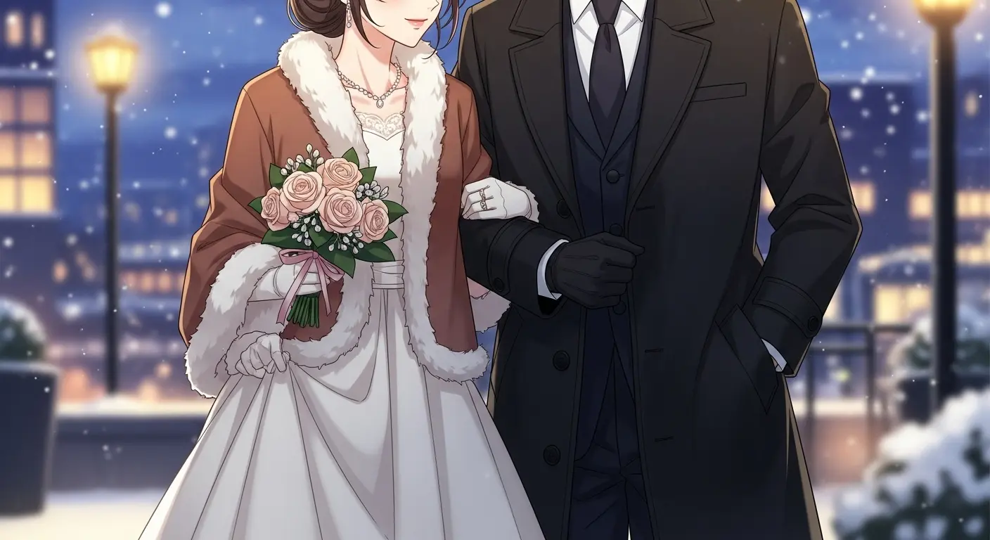 冬の結婚式二次会におすすめのカップルコーデ