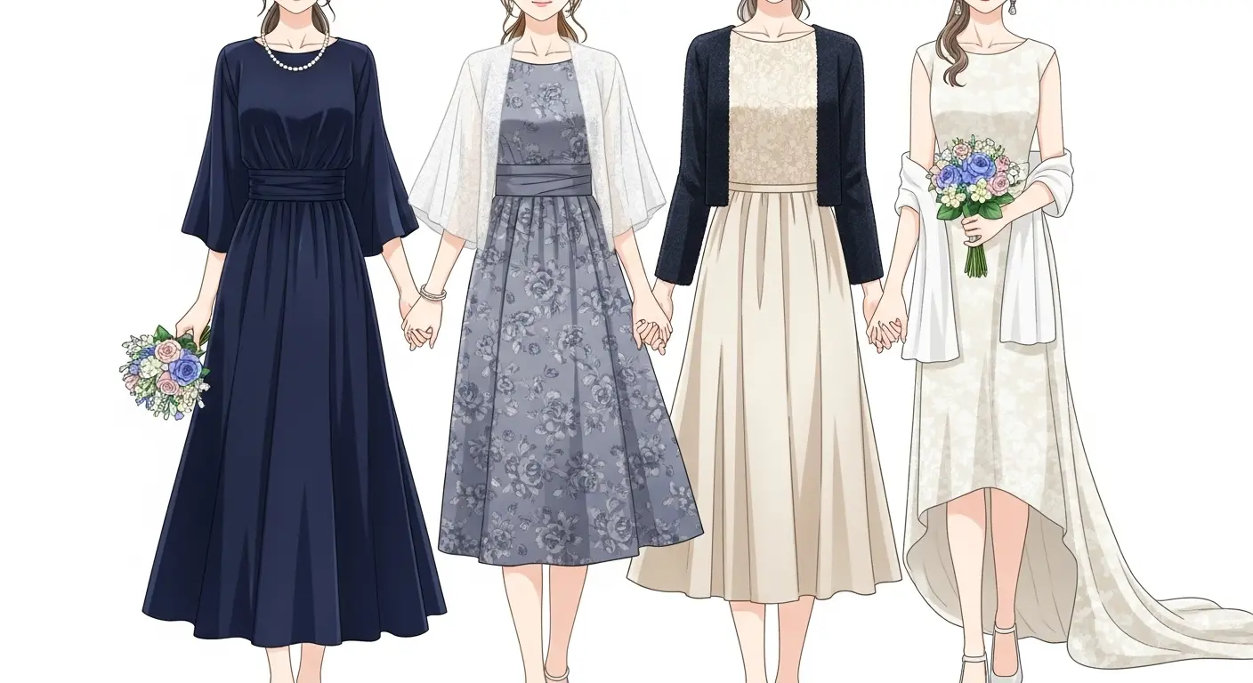 結婚式二次会におすすめの様々なワンピース