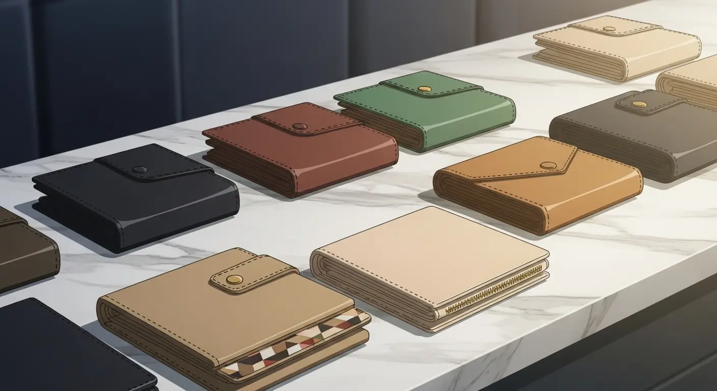 色ごとの財布のプレゼント