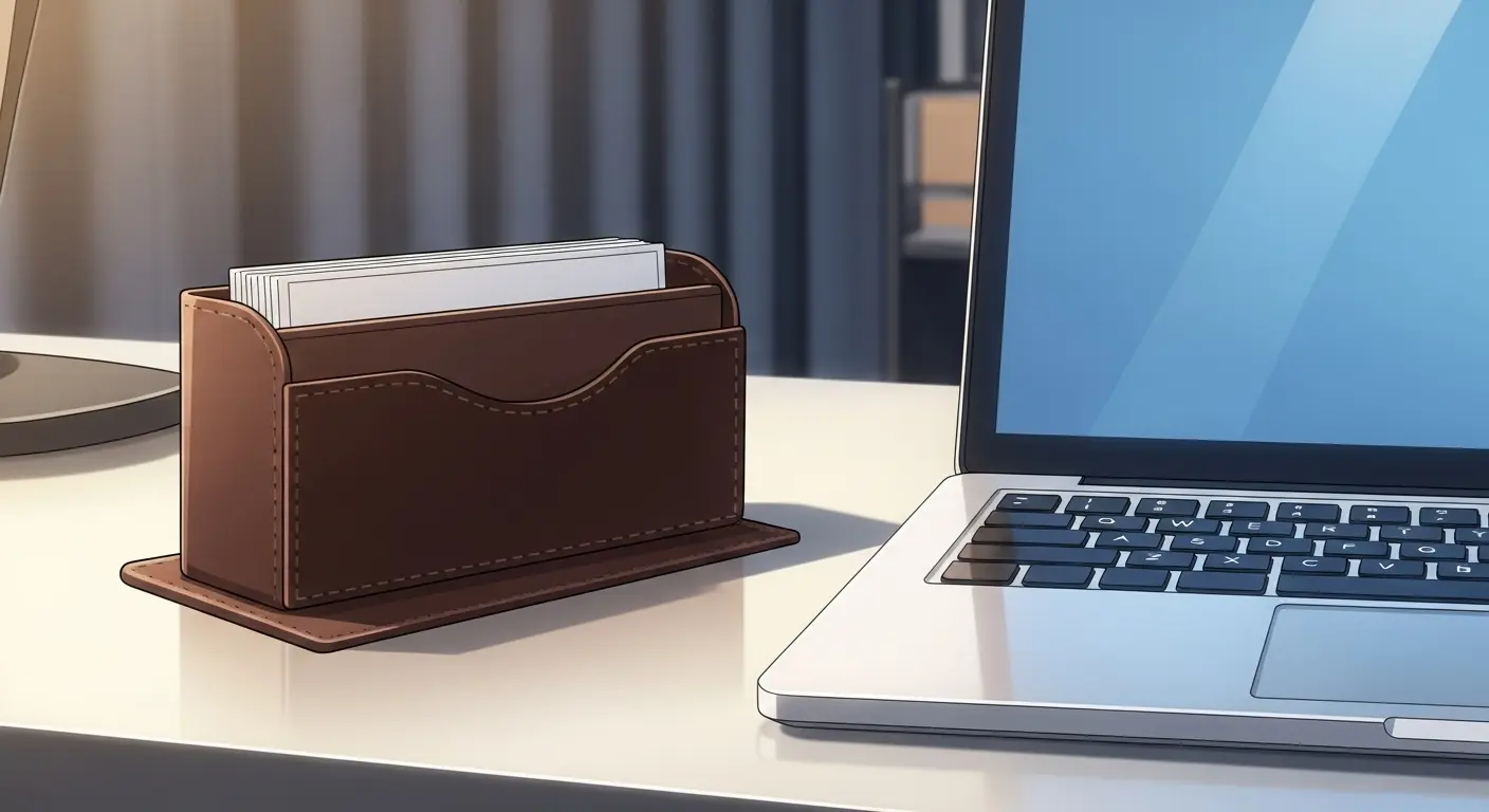 名刺入れのプレゼント