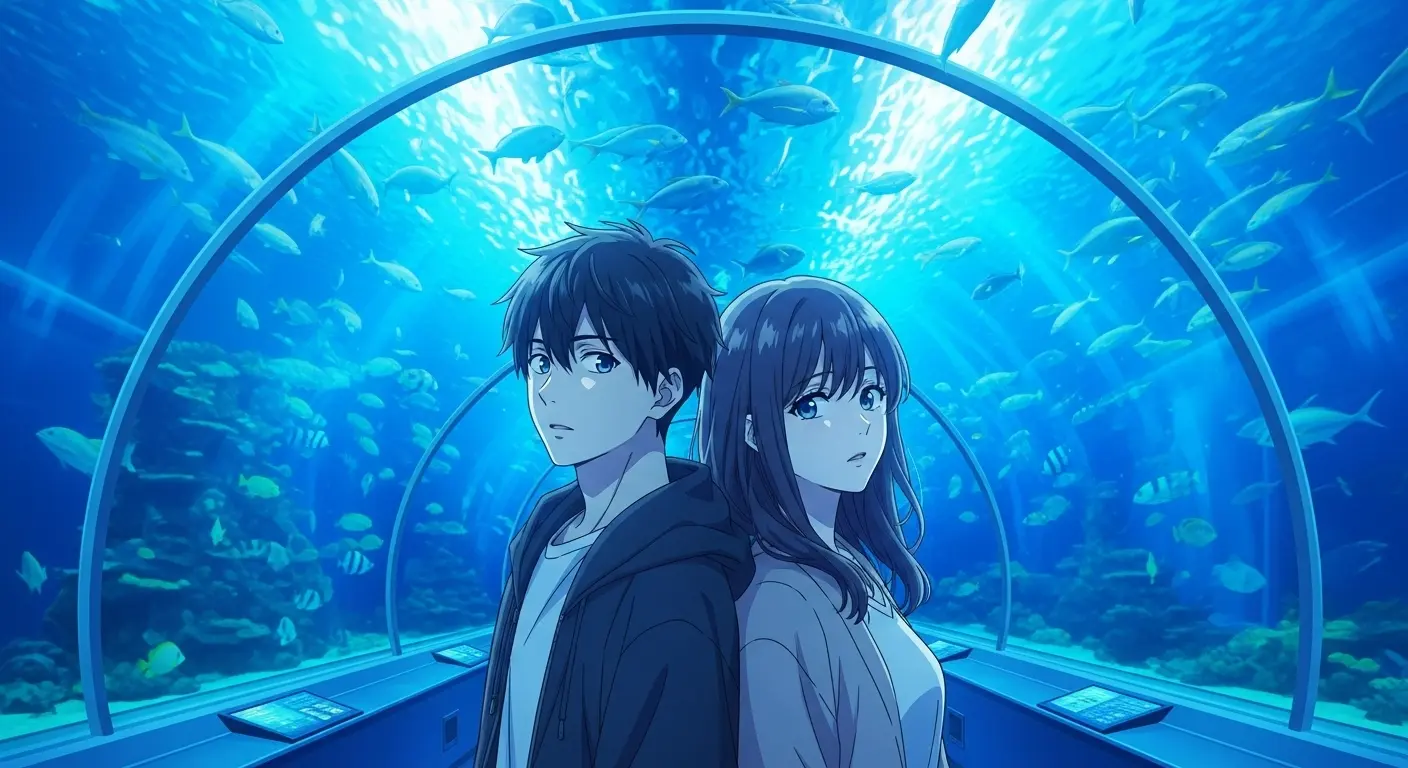 水族館のロマンチックな雰囲気
