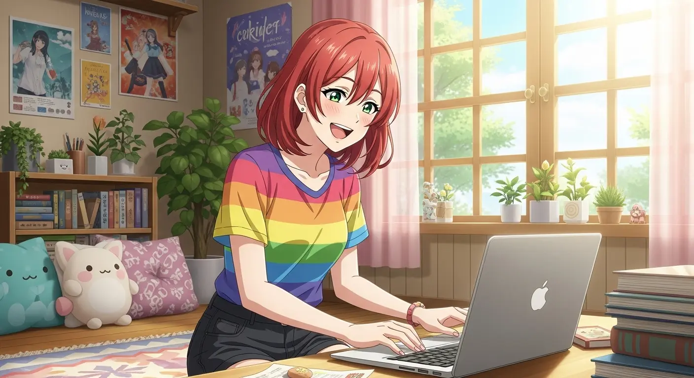 ブライダルフェアを予約する女性