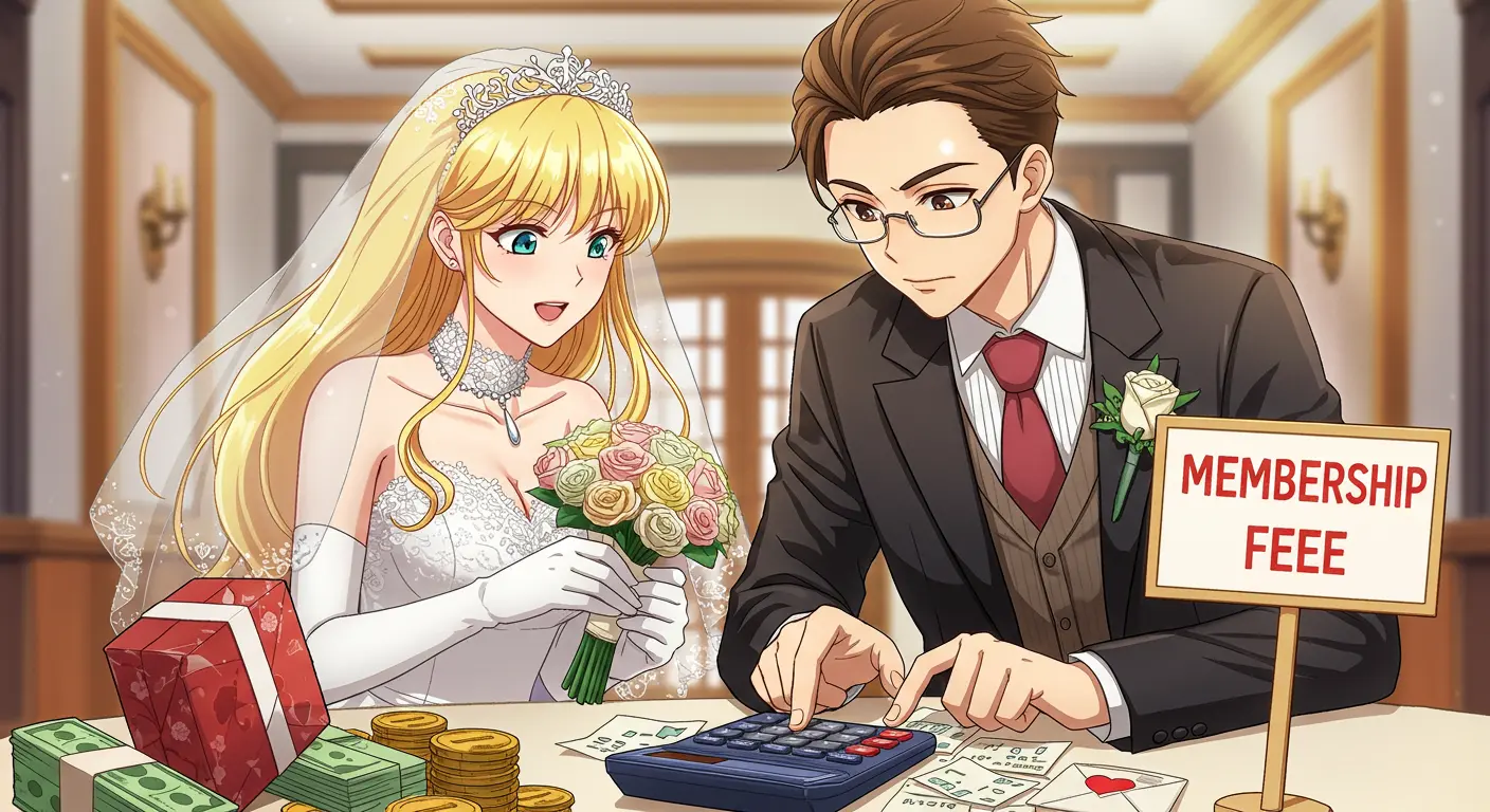 ご祝儀制と会費制の結婚式費用比較