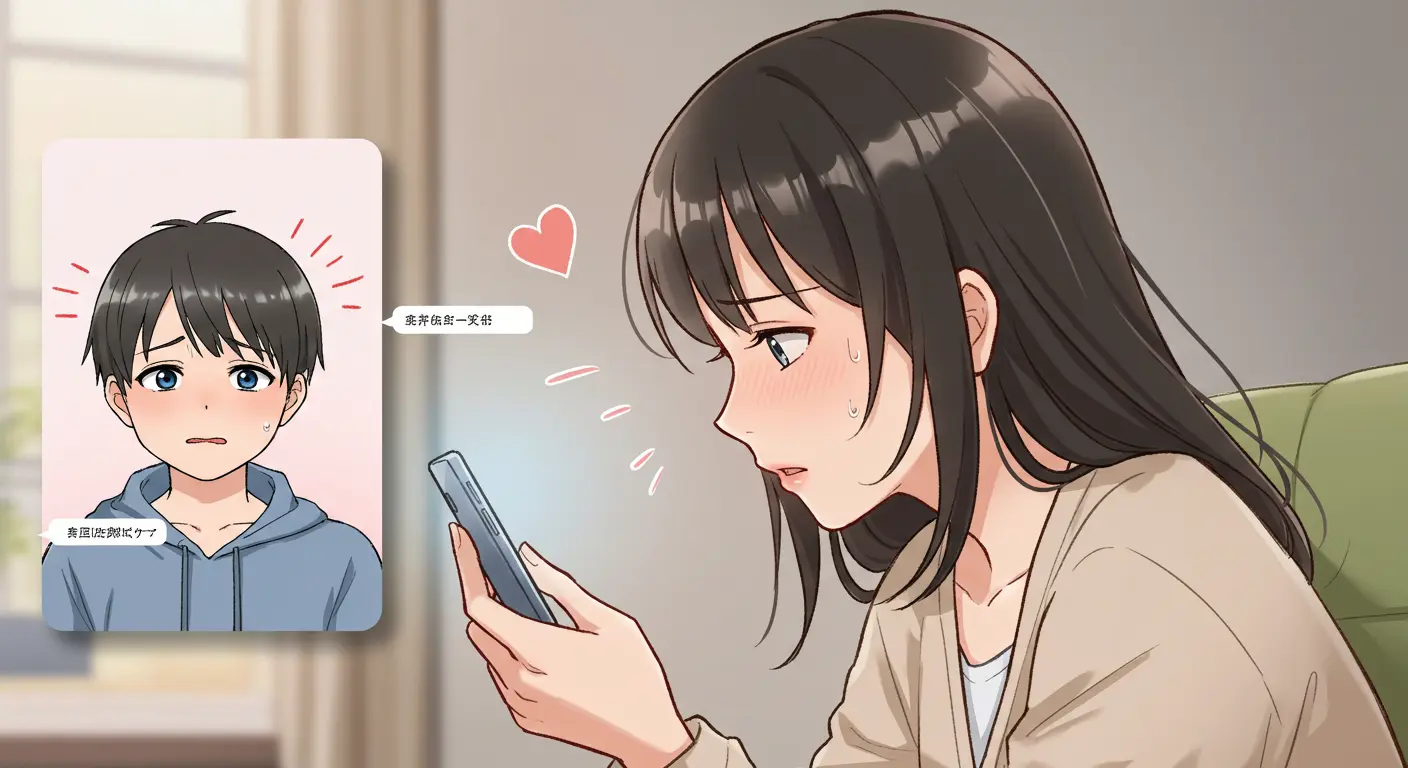 彼氏からのLINEの返信が遅くて不安を感じる女性