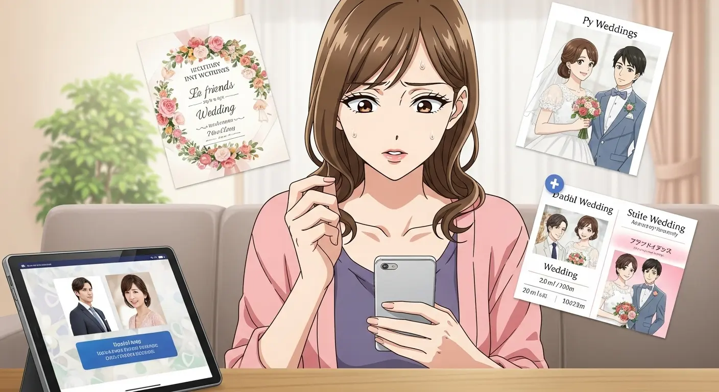 結婚への焦りを感じ婚活を考える女性