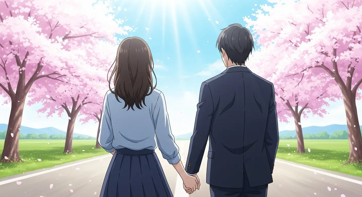  婚活を経て幸せな未来へ向かうカップル