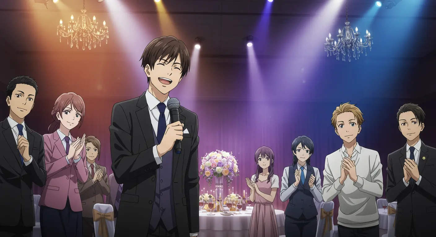 結婚式会場の音響と司会者
