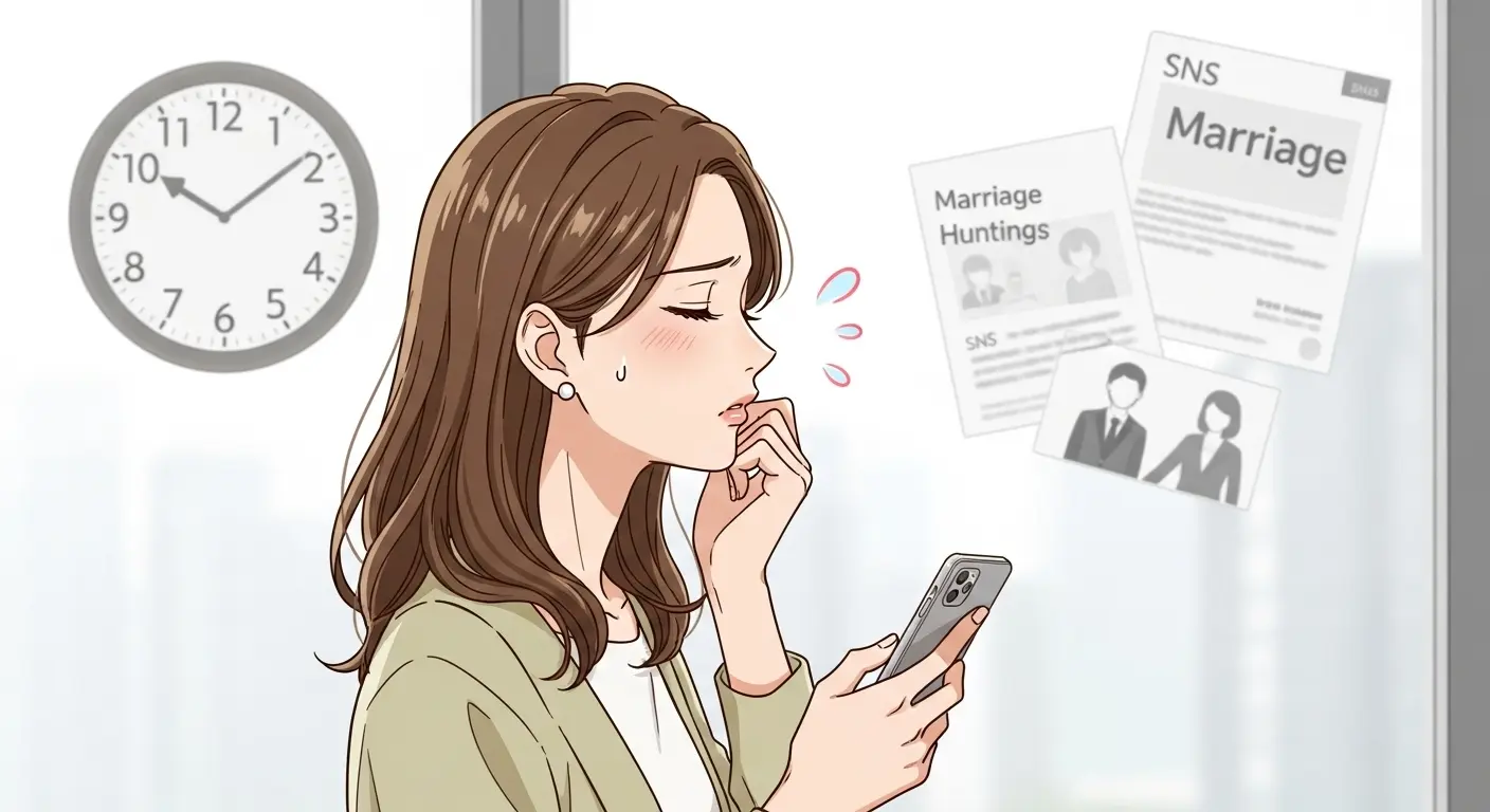 30代女性の婚活の悩みと焦り