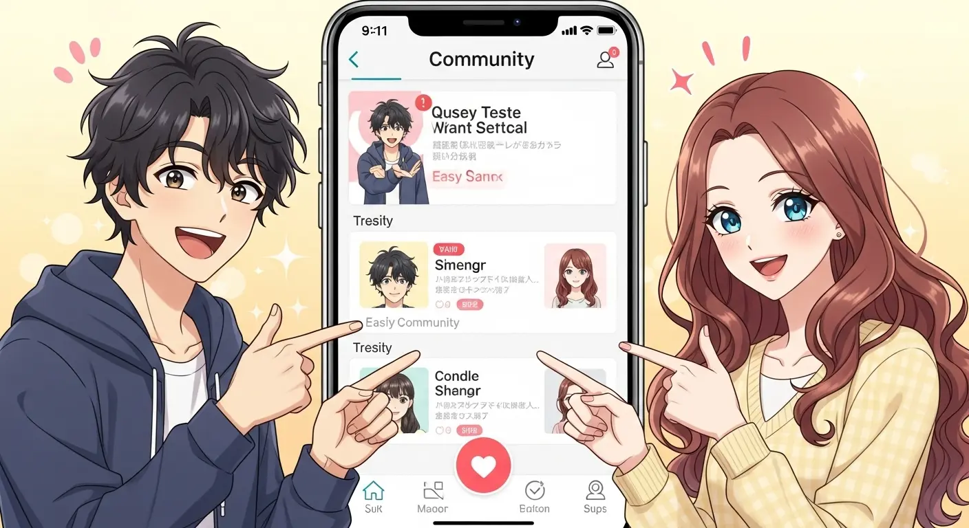 マッチングアプリのコミュニティ機能を活用する