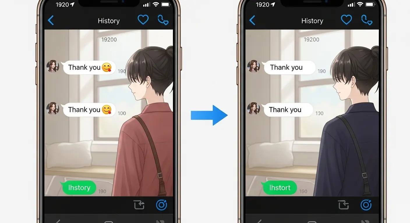 絵文字の有無が感情表現に与える影響