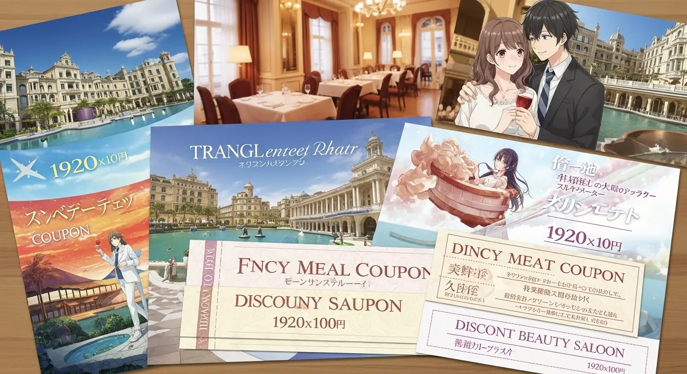 旅行券、食事券、エステ券の体験型ギフト