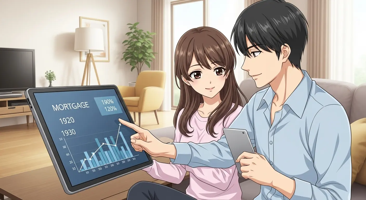 住宅ローン減税を検討する夫婦