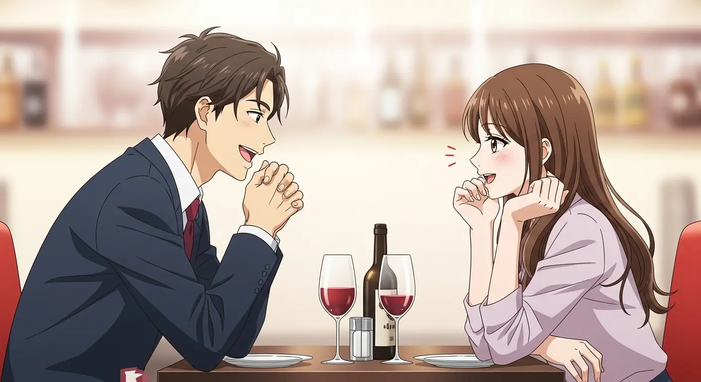 デートで聞き上手な女性