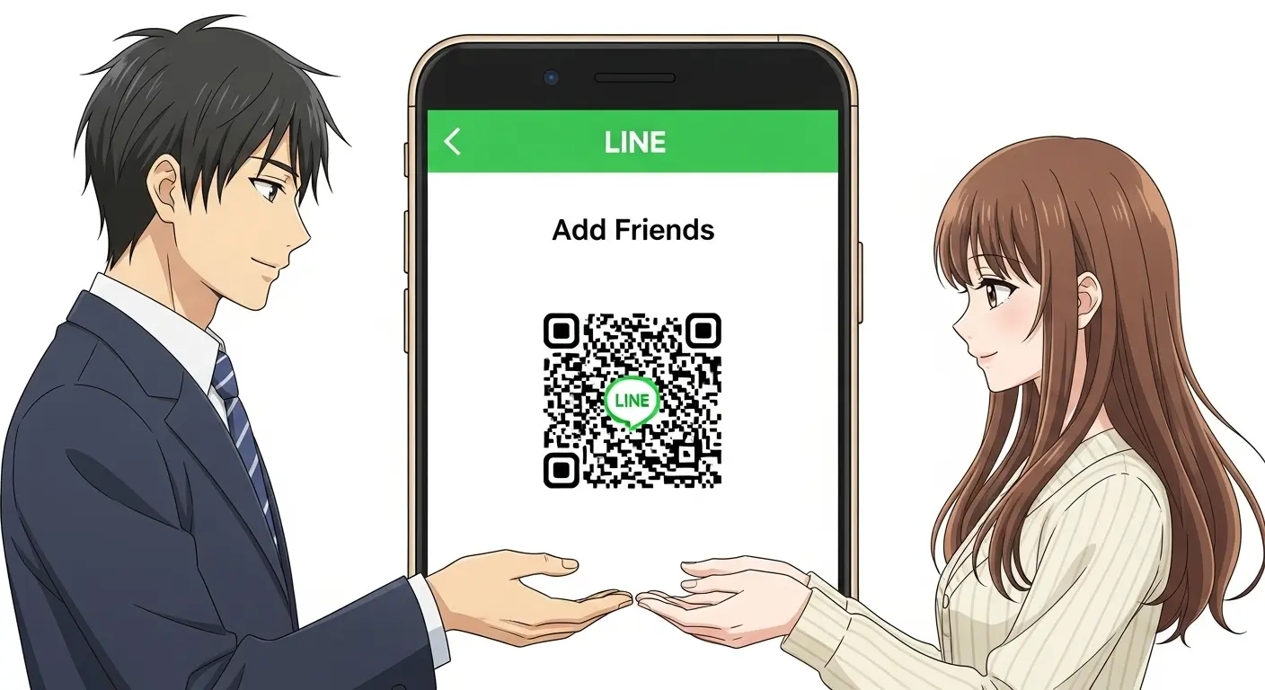 LINE連絡先交換と新しい出会い