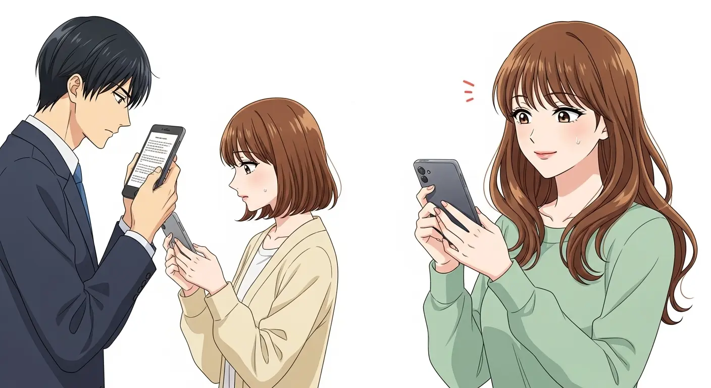 男性から女性へのメッセージするコツ