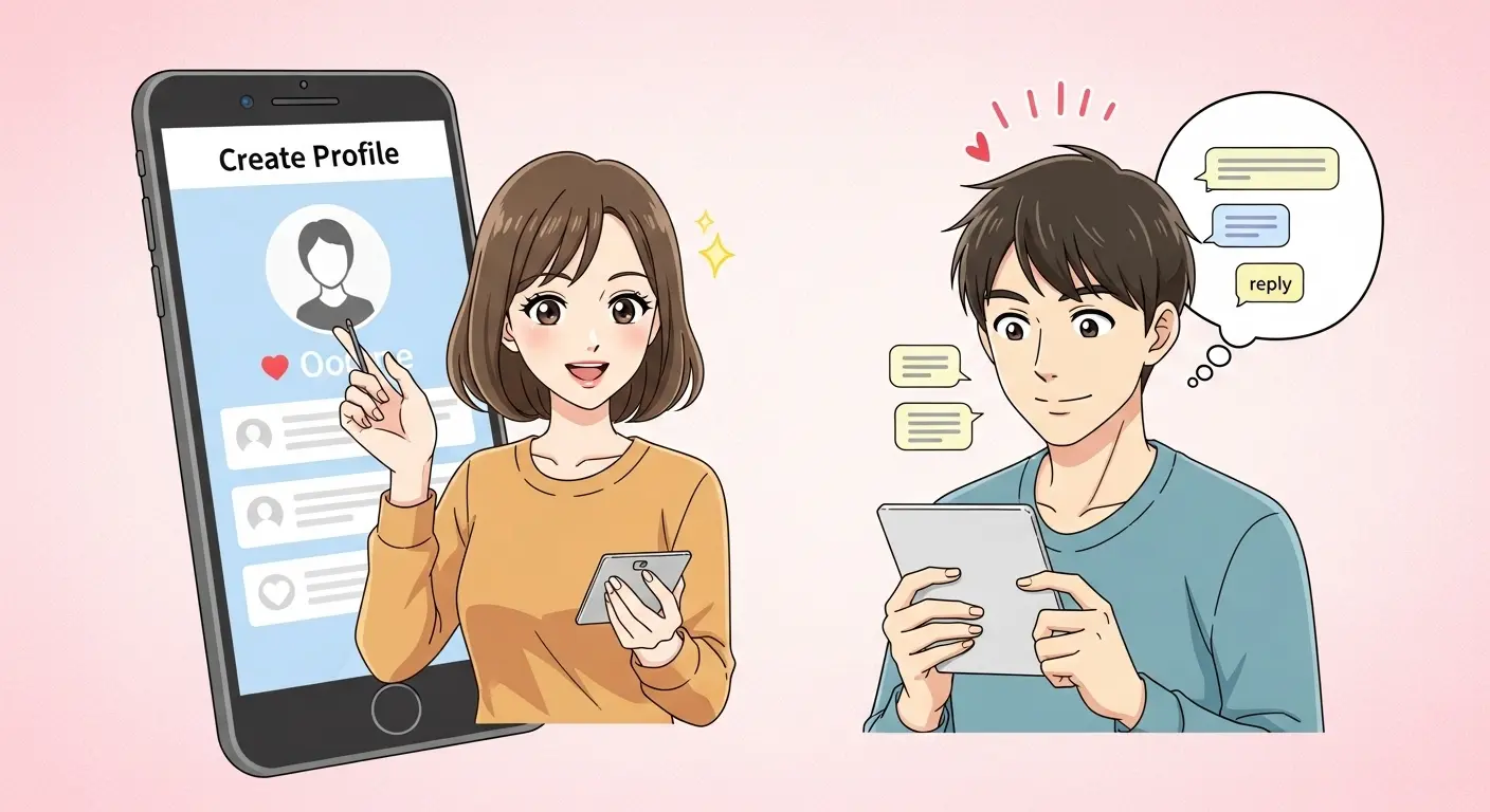 マッチングアプリ成功の秘訣
