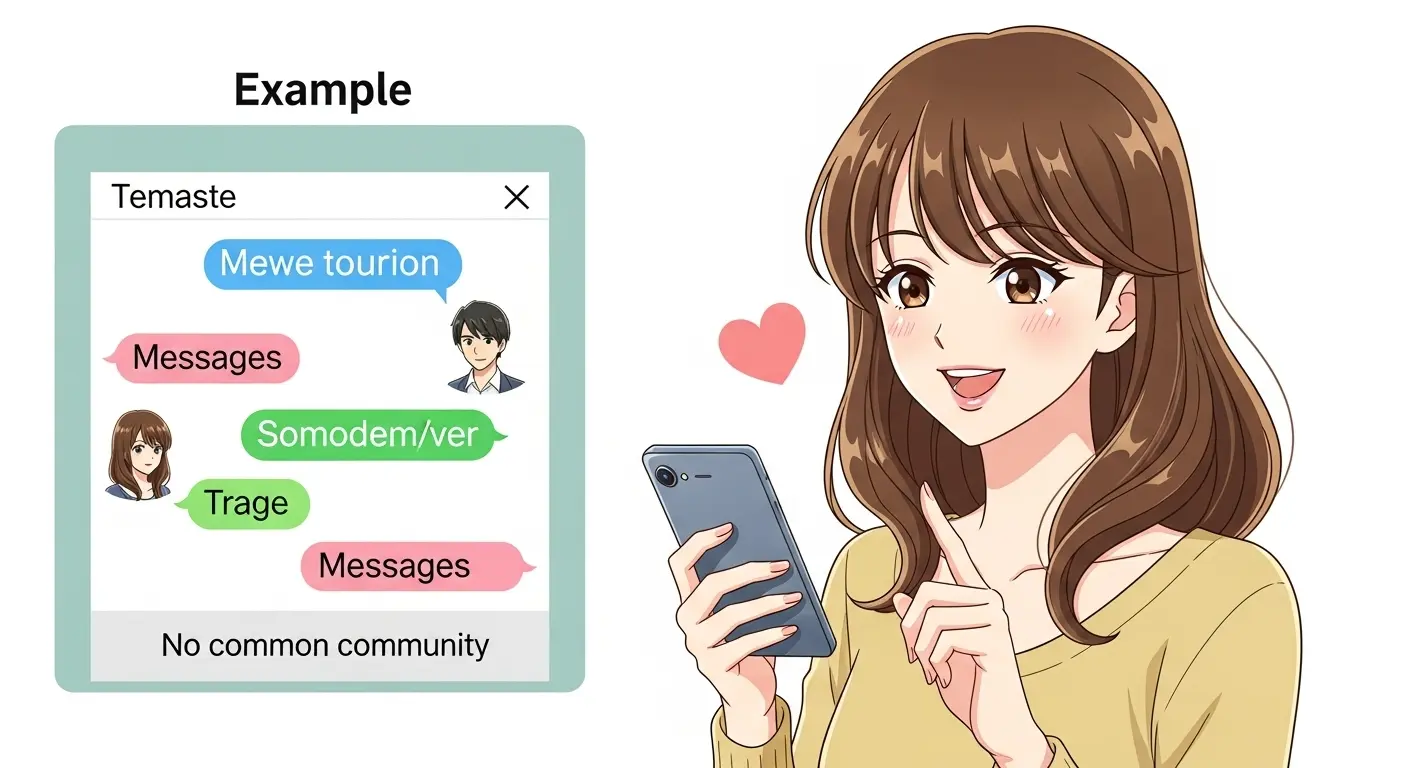 ペアーズのメッセージ話題