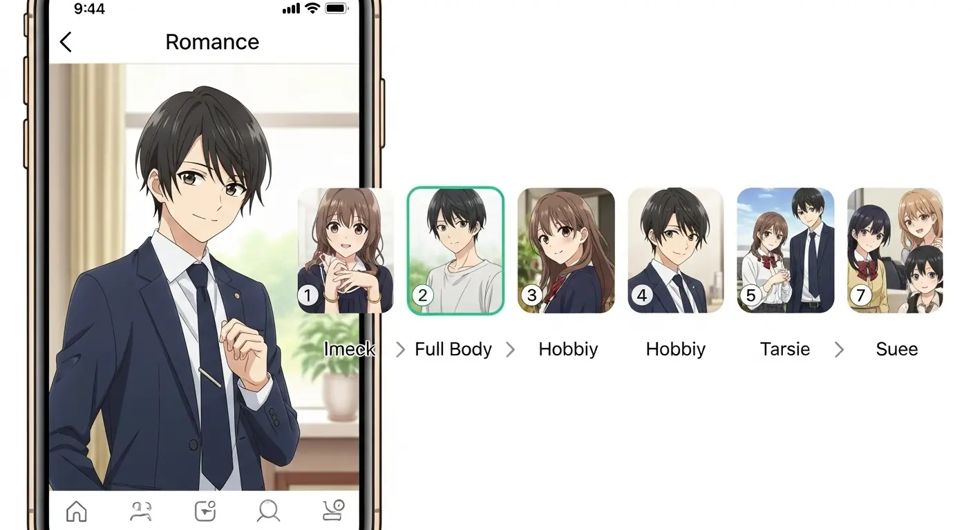 マッチングアプリのプロフィール写真の枚数と掲載順の工夫
