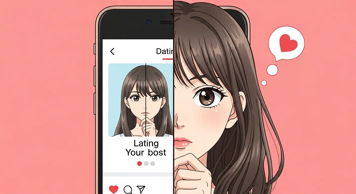 マッチングアプリのプロフィール写真を分析する