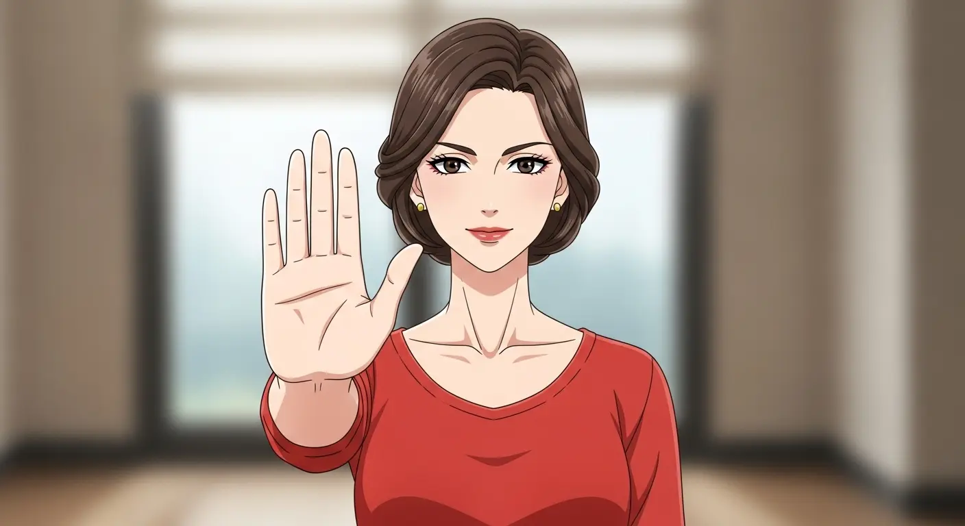 嫌なことにはっきりと「NO」と言う女性