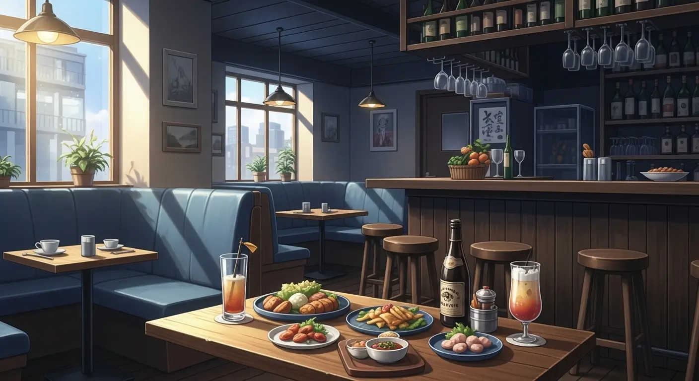 カジュアルな記念日ディナー