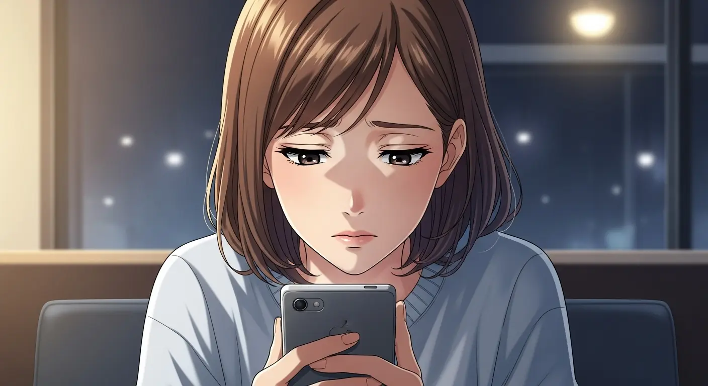 デートの誘いを断られて悲しむ女性