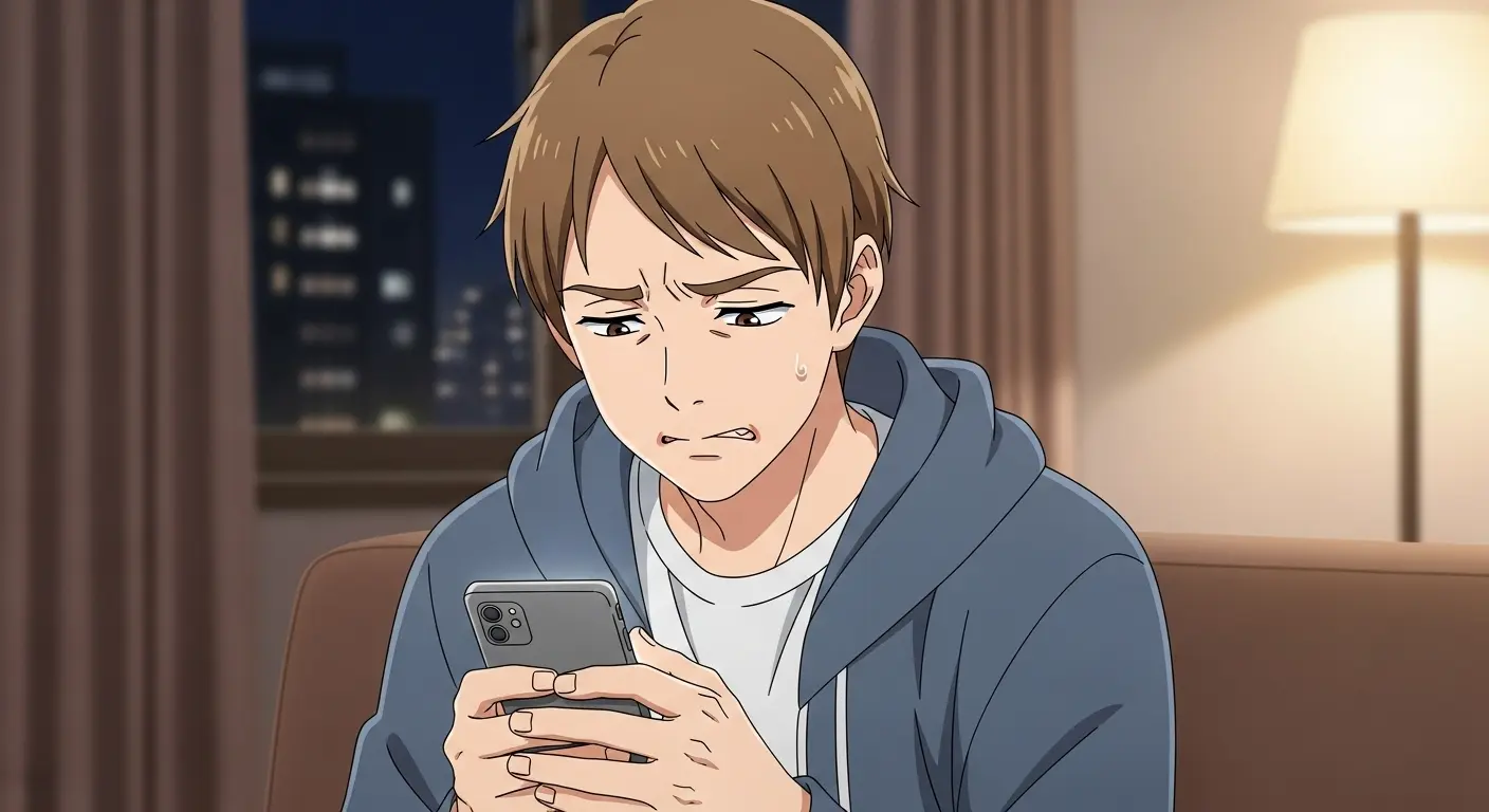 しつこい誘いにうんざりする男性