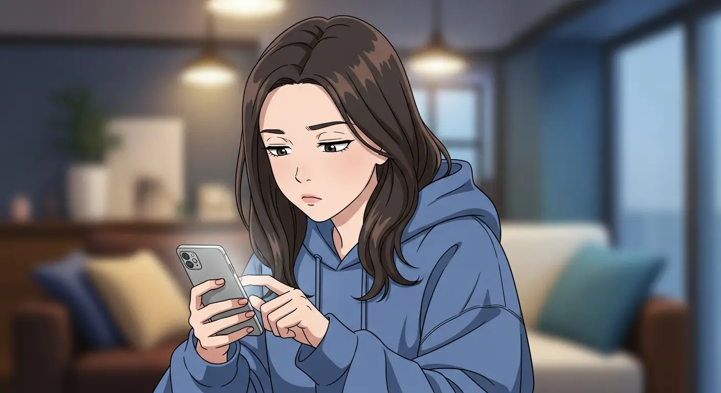 相手に丸投げする女性