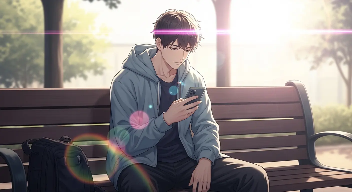 次のチャンスを待つ男性