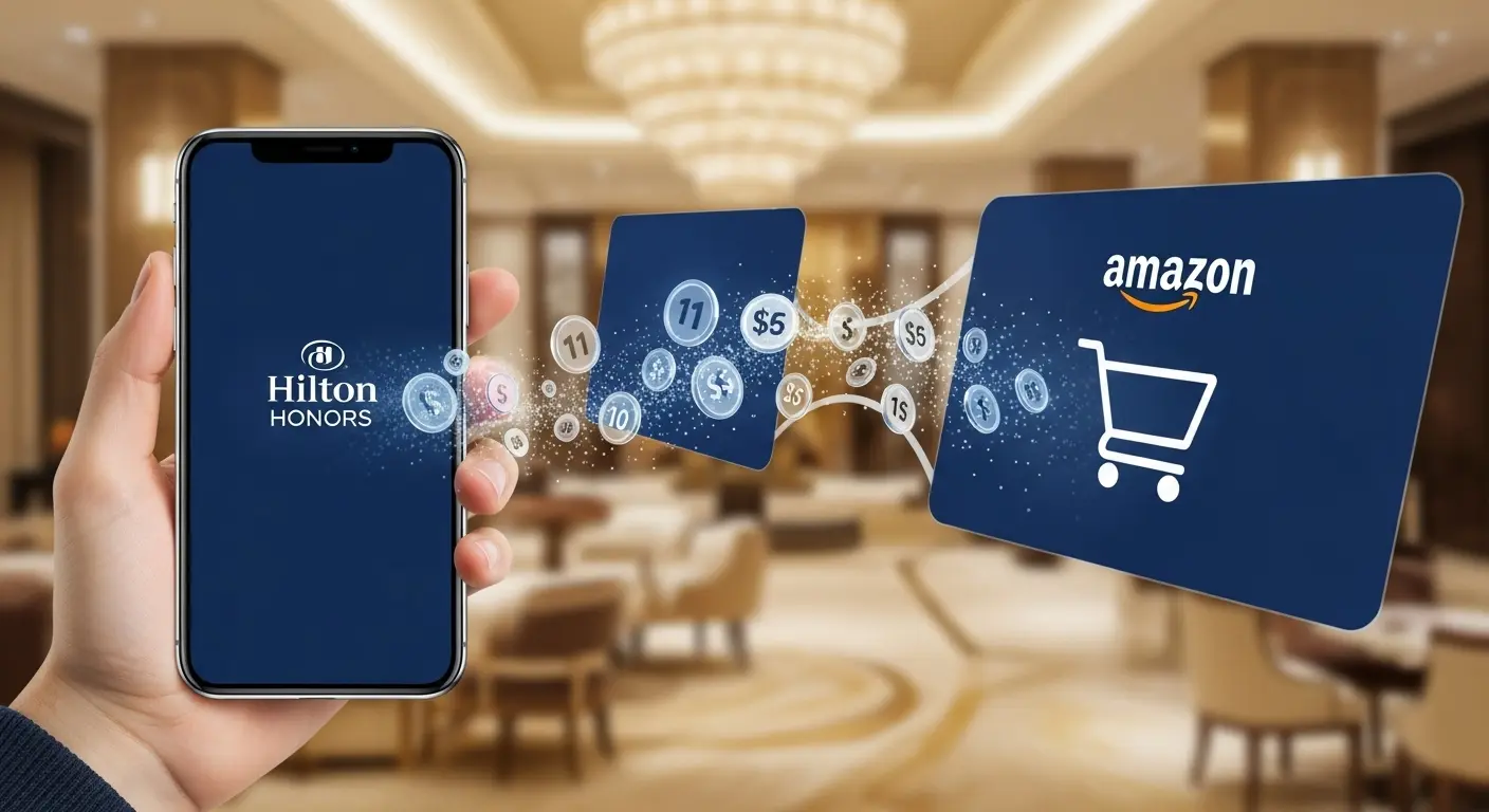 ヒルトンオナーズポイントとAmazonショッピング）