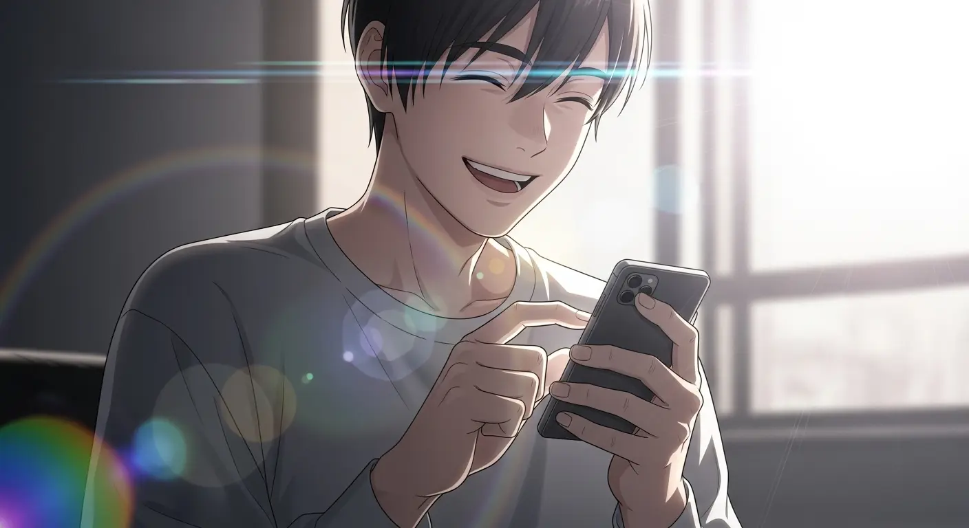 プライベートな話題を話してくれる男性
