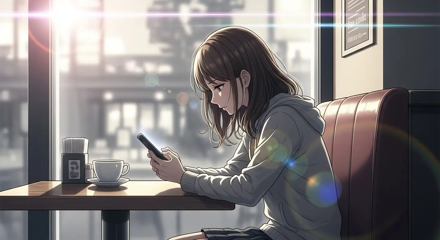 デートの誘いを断られて落ち込む女性