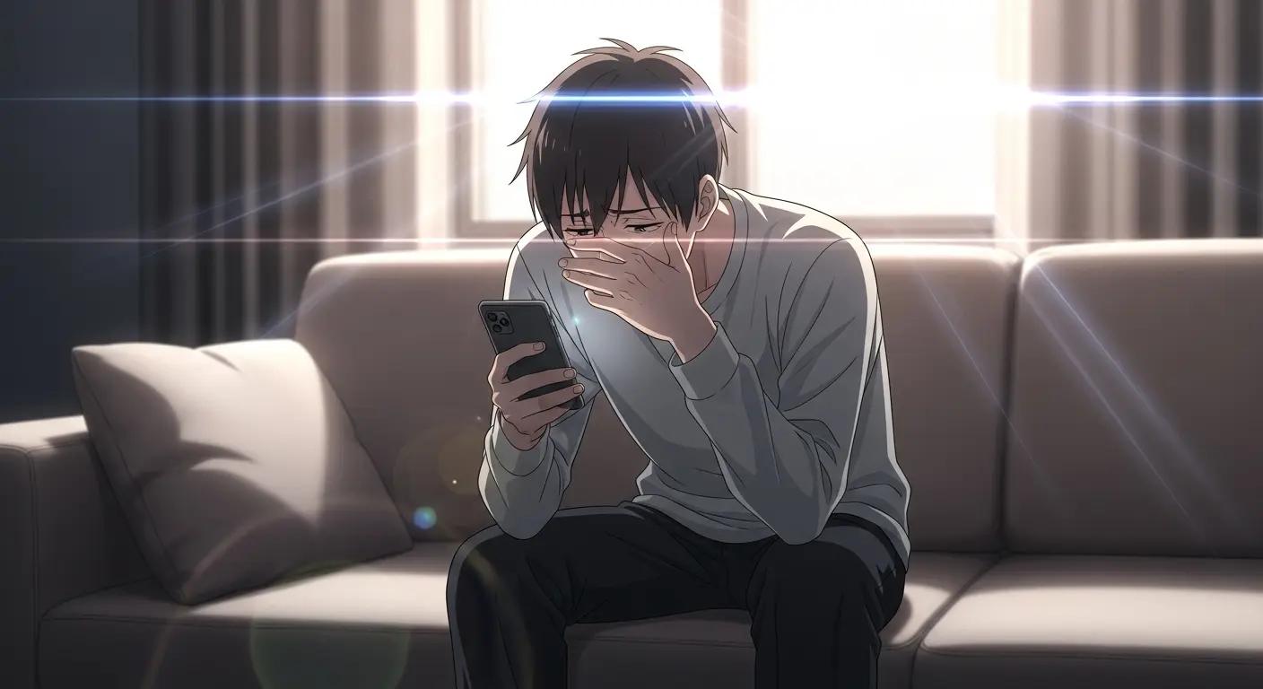 LINEの返信を面倒くさく感じる男性