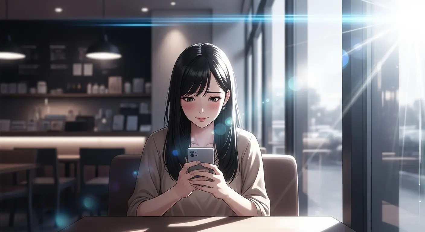 恋愛に奥手な女性のLINEでの悩み