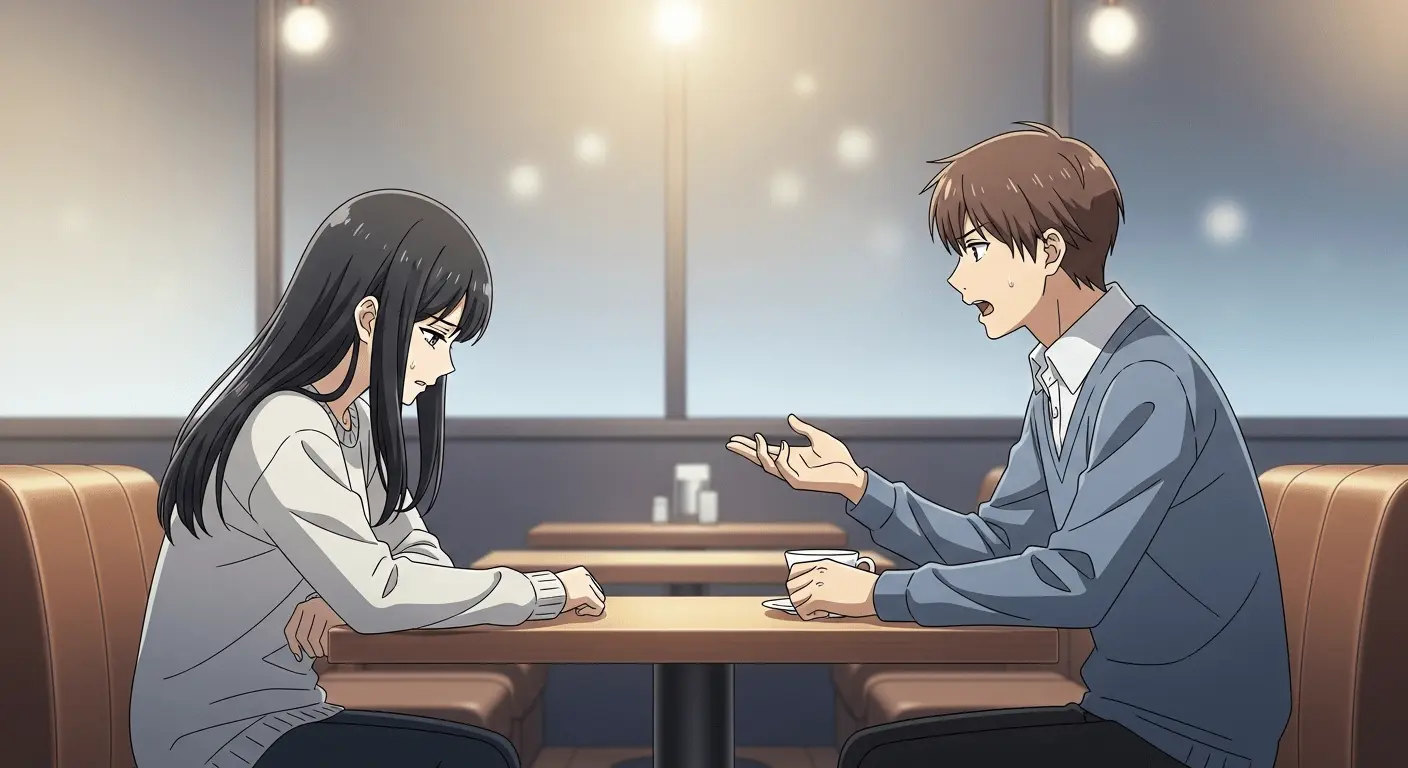 自分の話ばかりする男性にうんざりしている女性