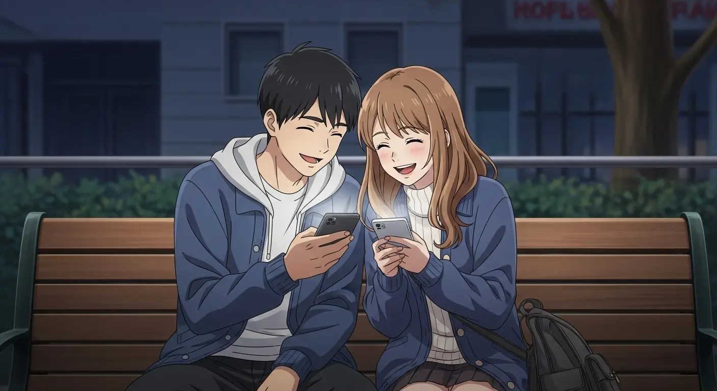 丁寧な言葉遣いで誘う女性