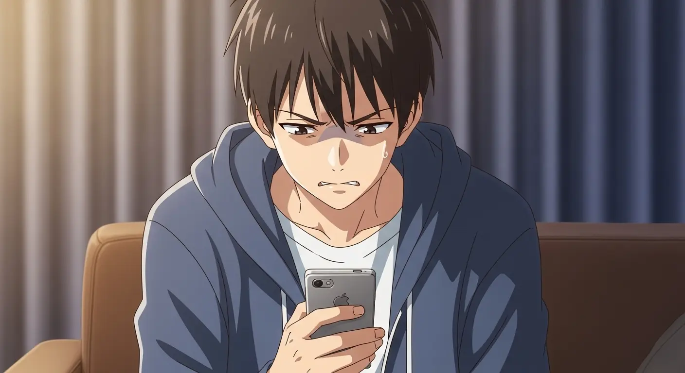 しつこい誘いにうんざりする男性