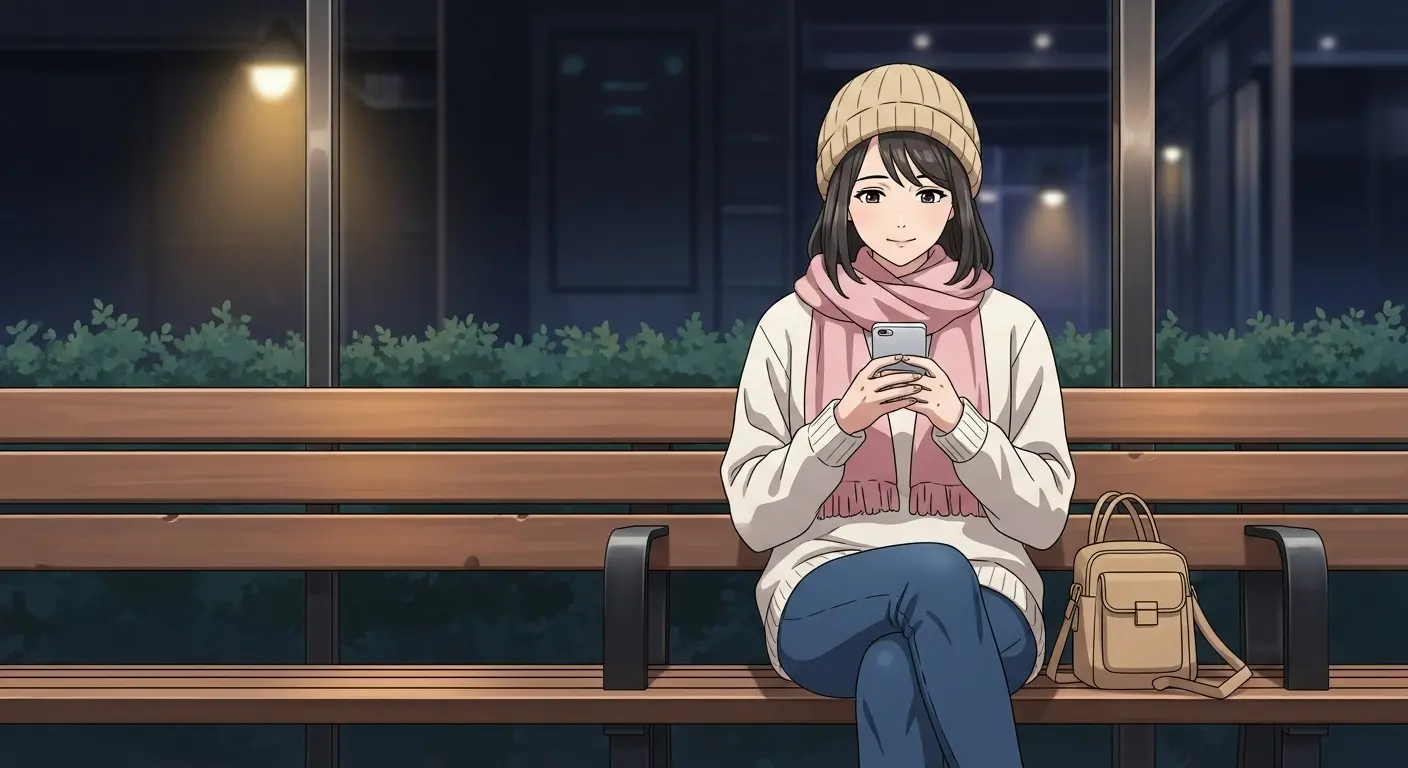 次のチャンスを待つ女性