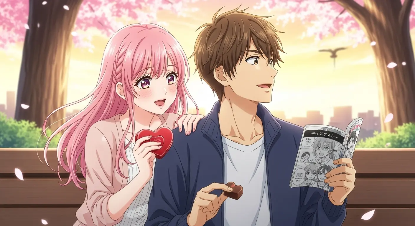 ロールキャベツ男子に無視され、不安になっている女性のイラスト