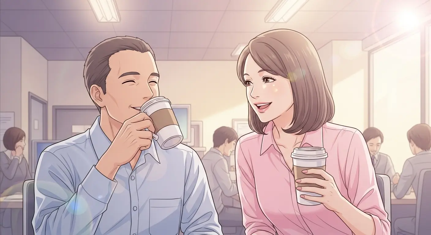職場で自然な出会いがある社会人